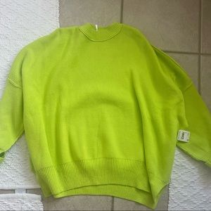 Free people easy street tunic sweater